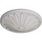 Ekena Millwork Brontes Ceiling Medallion (Fits Canopies up to 3 5/8"), 25 1/2"OD x 5 1/2"P, Ultra Pure White CM25BRUWF - alternate 2